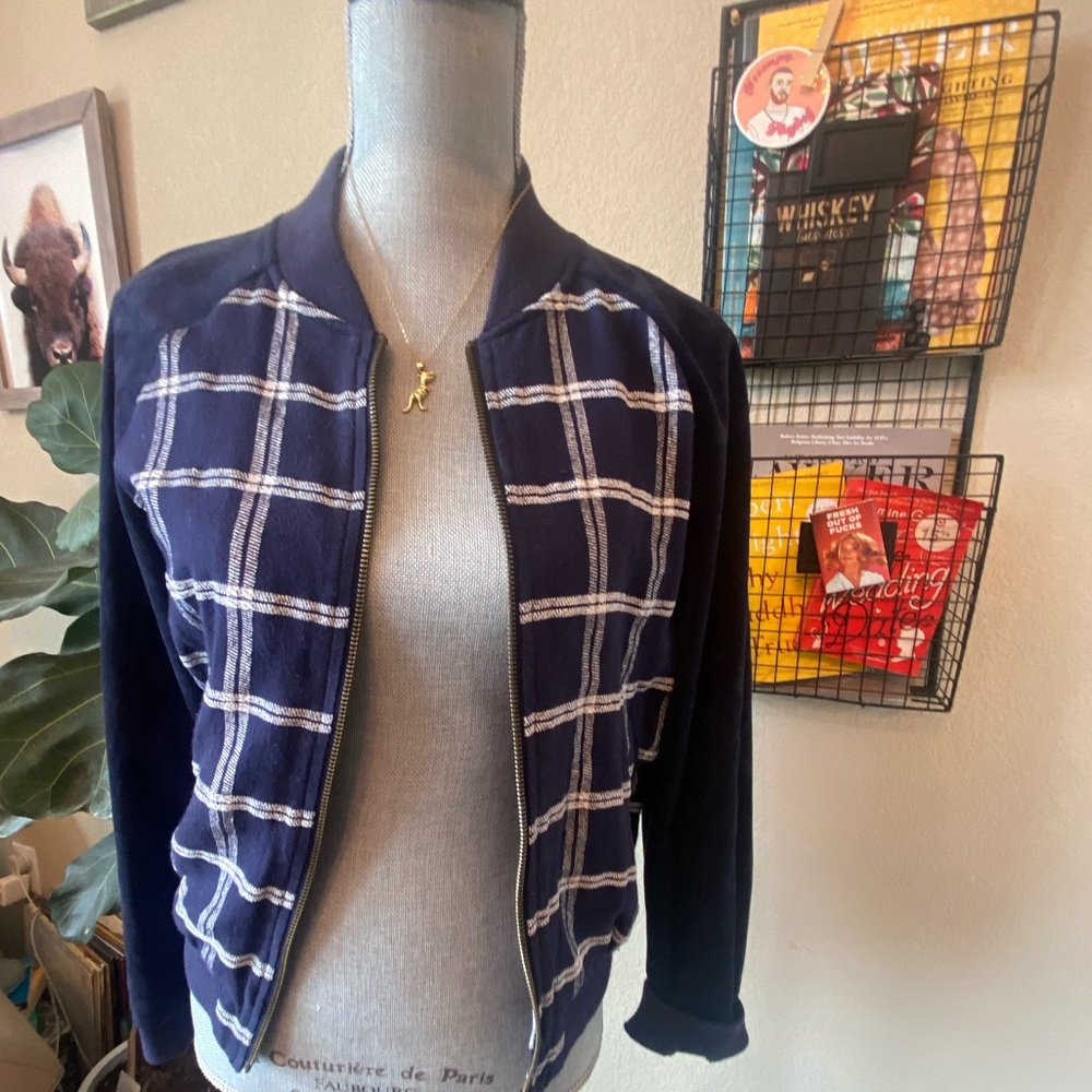 a new day suede bomber jacket